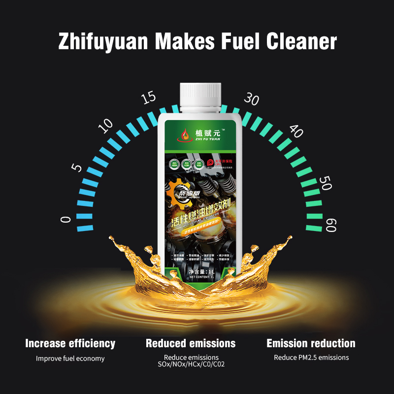 How does a diesel fuel enhancer improve the uniformity of the diesel-air mixture?